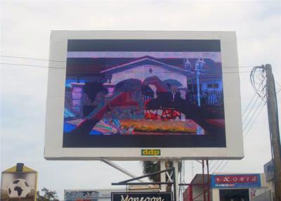 China High Brightness P25 Outdoor LED Advertising Screens Full Color for sale