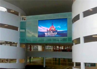 China Anti UV 10mm DIP346 Super Thin LED Advertising Screens For Building for sale