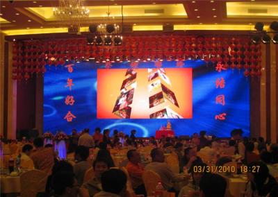 China 14 Bit Stage Install Curtain LED Display , Flexible Led Screen 1R1G1B for sale