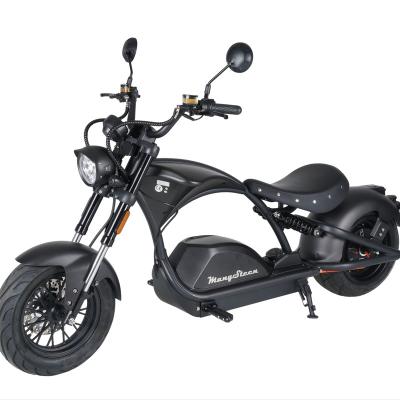 China Unisex Mangosteen M1PS-Knight EU Warehouse EEC COC 72V 4000W 40Ah Fat Tire Electric Scooter Electric Chopper Citycoco for sale