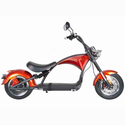 China Unisex M1P Holland Warehouse EEC COC Certificate 2000W  Electric Chopper Fat Tire Electric Scooter Mangosteen Citycoco for sale