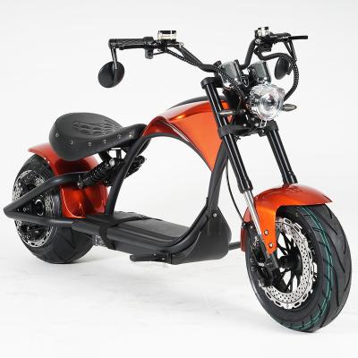 China Unisex Mangosteen M1P EEC Citycoco Electric Chopper 2000w 3000w Fat Tire Citycoco Electric Scooters for sale