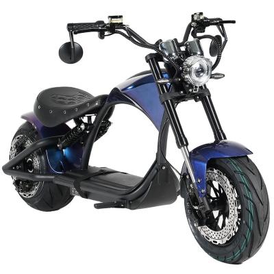 China Unisex Mangosteen M1P EEC 2000W Citycoco Electric Chopper Fat Tire Scooter Citycoco Electric Scooters for sale