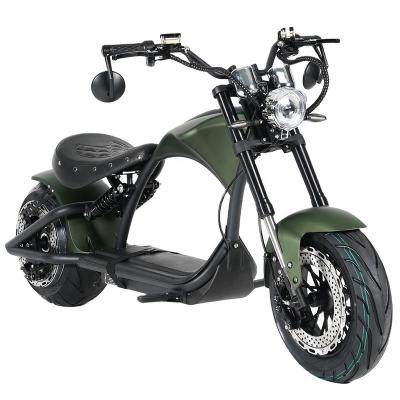 China Unisex Mangosteen M1P Holland EU Warehouse Stock 2000w Echopper E Scooters City Coco Fat Tire Scooters Moto Electr Chopper Citycoco for sale