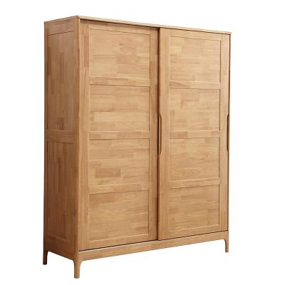 China Adjustable (other) Factory Hot Sale Bedroom Furniture Storable Solid Wood Bedroom Wardrobe for sale