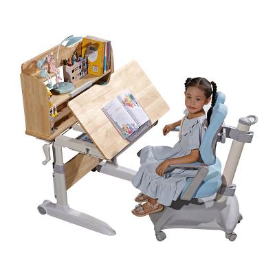 China Modern Ergonomic Kids Desk Adjustable Children's Study Table Child Study Desk With Chair for sale