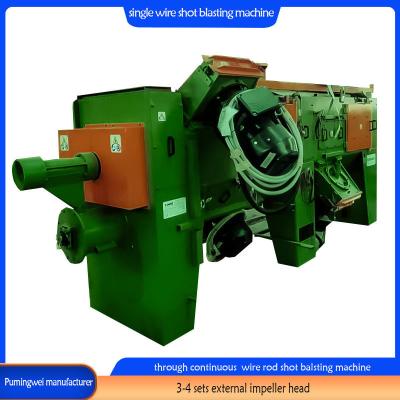 China High Cleanliness Continuous Wire Shot Blasting Machine for Rust Removal Level S2.5-3.0 en venta