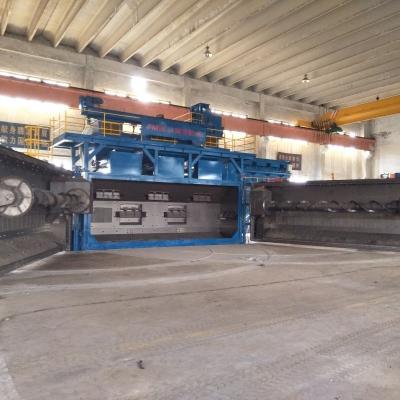 China Stainless Steel Round Wire Shot Blasting Equipment with Equipment Size 16.8*12.4*5.8m en venta