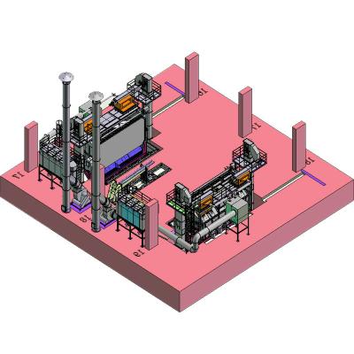 China High Cleanliness Wire Rod Coil Shot Blasting Machine for 5.5mm Wire Diameter Rod for sale