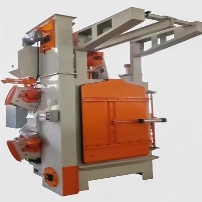 China Customization Straight Rail Type Hook Hanger Shot Blasting Machine for 2500kg Capacity zu verkaufen