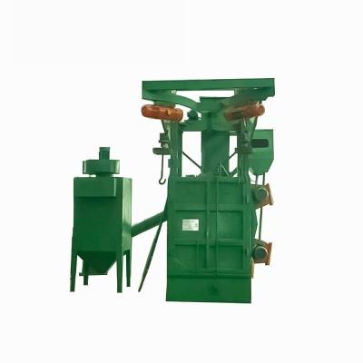 China 20-Year Experience Vertical Spinner Hanger Shot Blasting Machine for Surface Cleaning for sale