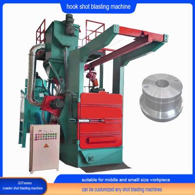 China Favorable Single and Double Hook Shot Blasting Cleaning Equipment for Structural Parts en venta