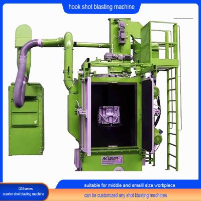 China All Kinds of Automatic Hook Type Shot Blasting Cleaning Machines with Advanced Device en venta