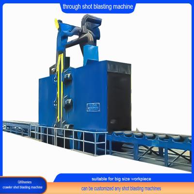 China Customized All Kinds of Roller Through Type Shot Blasting Machine zu verkaufen