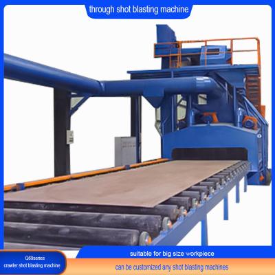 China Pumingwei 's Customized Roller Conveying Shot Blasting Machine for Industrial Needs zu verkaufen