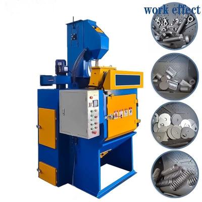 China Surface Cleaning Rubber Crawler Type Shot Blasting Machine with Centrifugal Blast Wheel for sale