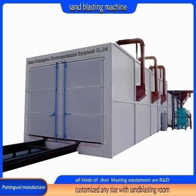 China Effective Derusting Sand Blast Room for Surface Contamination Removal and Restoration for sale