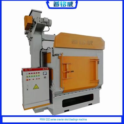 China Customization Q329 Auto Rust Cleaning Crawler Tumble Rubble Belt Shot Blasting Machine à venda