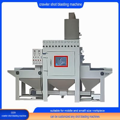 China 26 Total Power Metal Crawler Type Shot Blasting Machine for Heat Treatment Casts Q3210 à venda