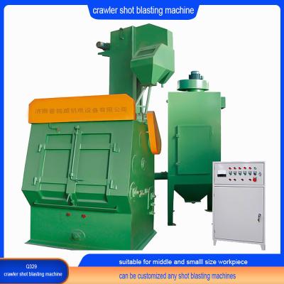 China Crawler Abrator Metal Surface Dust Removal Shot Blasting Machine with Shock Resistant en venta