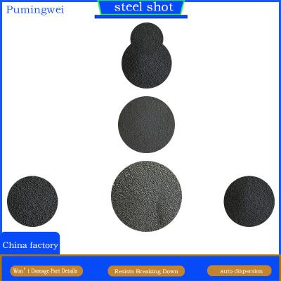 China Descaling Function Low Carbon Steel Shot with Hardness Form HRC 40 to 60 in Round Shape Te koop