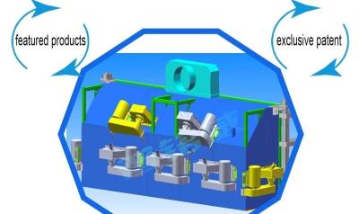 China Fast Shipping Wire Rod Coil Shot Blasting Machine with High Cleanliness and Automation Te koop