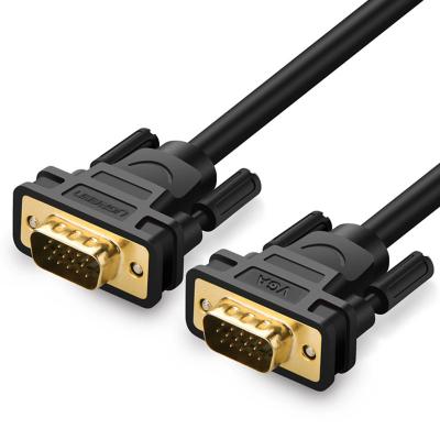 China COMPUTER Ugreen VGA Cable VGA Male To Male Cable 1080P 5m 10m Cabo 15 Pin Cord Wire For TV Computer Monitor Projector VGA Cable A.W.G. 28 for sale