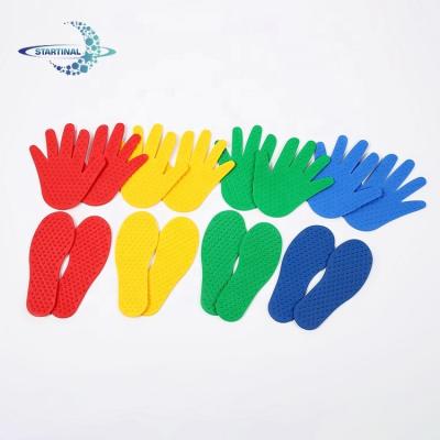 China Handprint Plastic Educational Toys Activity Children Classroom PE Toy Combination Sensory Training Set for sale