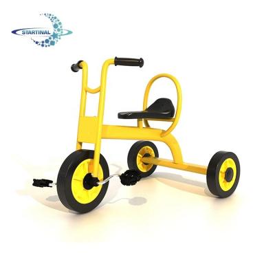 China Ride On Toy Top Sale Attractive Price Steel Frame Child Two Wheel Playground Tricycle Scooter For Children for sale