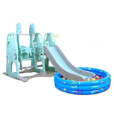 China Household Indoor Children Play Slide Equipment With Ball Pool Ss-002 for sale