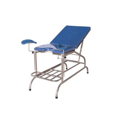 China 304 Stainless Steel Professional Medical Gynecology Clinic Patient Examination Couches for sale