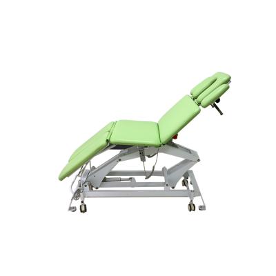 China Cheap Price Cold Rolled Steel Gynecology Cold Rolled Steel Couch Portable Massage Examination Bed for sale