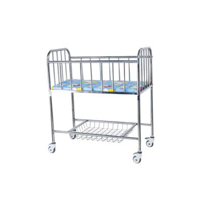 China Hospital Factory Direct Sale 920*490*1020Mm Adjustable Hospital Electric Baby Cradle Bed for sale