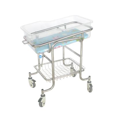 China China Manufacturer High Quality Metal Hospital Use Baby Crib Beby Cradle Medical Bed for sale