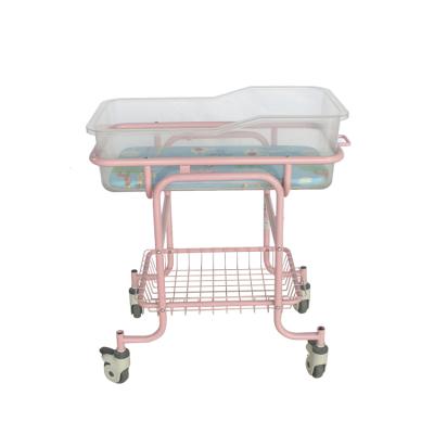 China Hot Sale 840*530*840/960Mm Hospital Fold Hospital Baby Bed With Cold Rolled Steel for sale