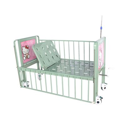 China Hospital Manufacturers Direct Selling Medical Children Bed Baby Cradle With Cold Rolled Steel for sale