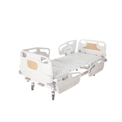 China Three manufacturers the direct sale of Chinese cheap price two cranks manual hospital bed for sale