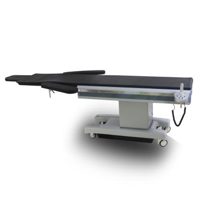 China Good Quality Control Working Metal Part Fluroscopy X-ray Performance Operating Table For C Arm for sale