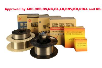 China Shipping building flux cored kiswel K-71TLF solder flux /kiswel cored wire E71T-1C for sale