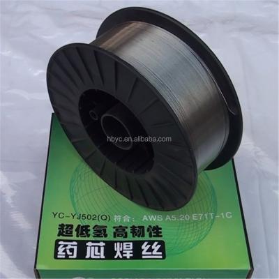 China E71T-1/E70T-5/E71T-GS/E308lt1-1/E309LT1-1/E316LT1-1/E70C-6M/E81T1-NI Hilo Tubular 1.2mm aws 5.20 e71t 1 for sale