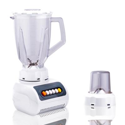 China 1.5 Liter Large Capacity Tabletop Blender Outdoor Hot Electric Smoothie 2 in 1 Grinder for sale