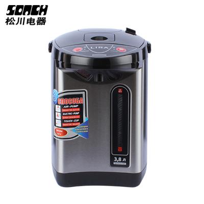 China OEM 360 Degree Rotation Thermo Pot Base Electric Kettle 3 In 1 Water Dispenser Water Heater Auto Keep Warm for sale