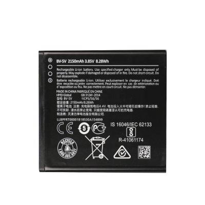 China 2150mAh BV-5V Mobile Phone Battery For Nokia 1 Mobile Phone Battery TA-1047 High Quality for sale