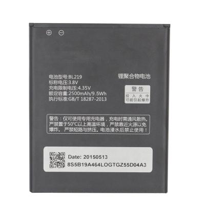 China Cell Phone China Manufacturer Mobile Phone Battery BL219 For Lenovo S810T 2500MAH 3.8V Battery for sale