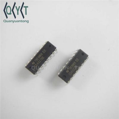 China Through Hole Type IC Logic Integrated Circuit CD4027 CD4027B CD4027BE for sale