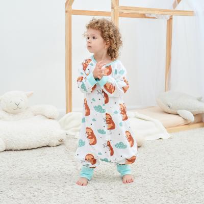 China Organic Breathable New Arrival In Baby Clothing Sets Bamboo Baby Footie Pants Pajamas for sale