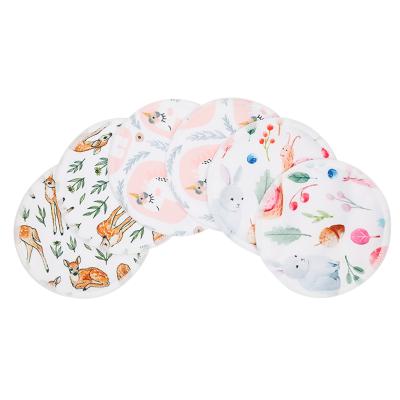 China ABSORBENT PUL Craft Organic Bamboo Exquisite Breast Pads Cotton Washable Nursing Pads for sale