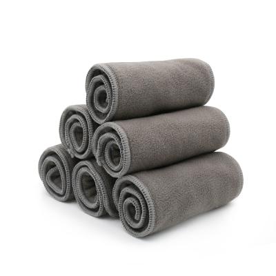 China Custom Organic Bamboo Water Absorbent Reusable Plain Weave Charcoal Insert for sale