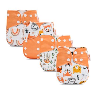 China 2021 Brand New Abdl Adjustable Baby New Product Insert Pad Ai2 Aio Cloth Printed Adult Waterproof Diaper for sale