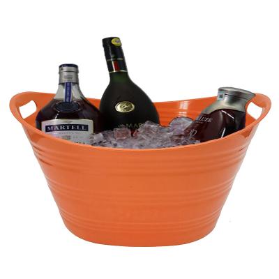 China 18L Viable plastic clear beer ice bucket, champagne ice bucket, for bar, KTV for sale